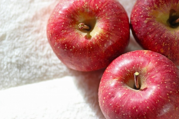 りんごはビタミンCやカリウムが豊富！