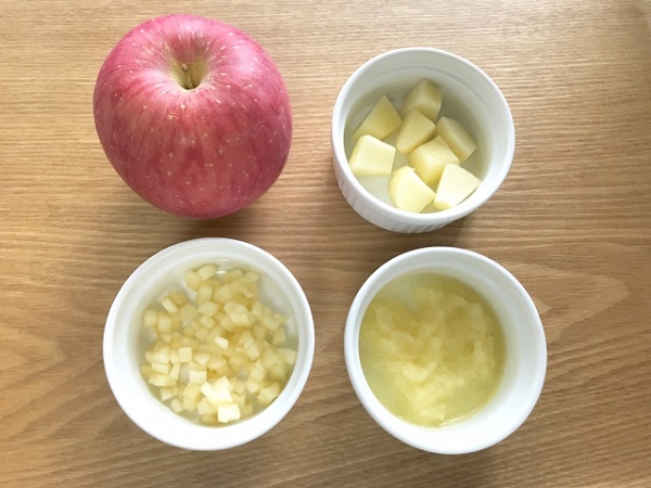 【月齢別】離乳食でりんごを与える時のレシピを紹介