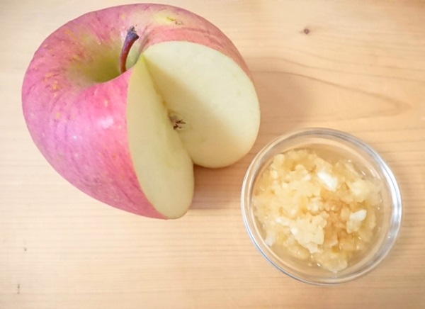 使い道たくさん！ストックしておくと便利なすりおろしりんご