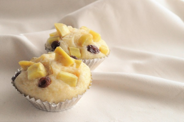 りんご×ホットケーキミックスで作る「蒸しパン」レシピ